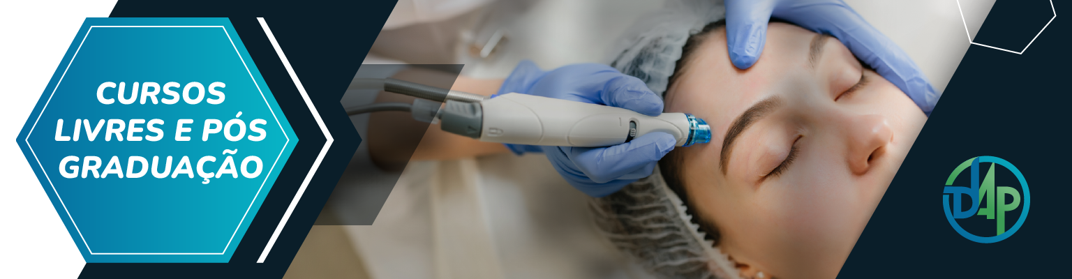 Cursos livres e pós graduação de estética e saúde